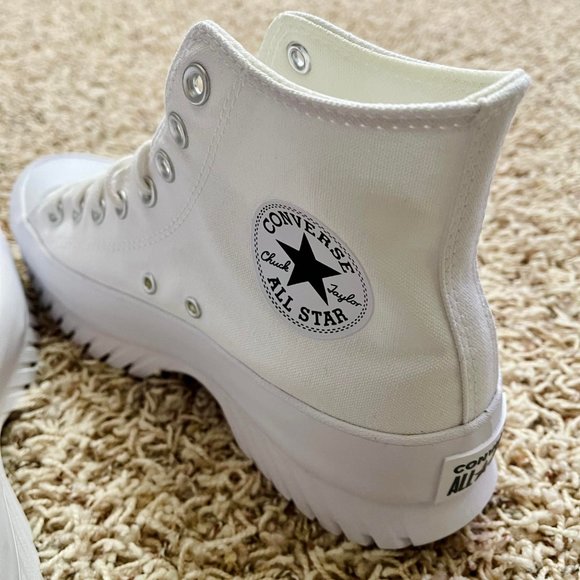 Converse Chuck Taylor All Star Lugged High Top Shoes Boot, Men’s 7.5/Women's 9.5 - Picture 6 of 14